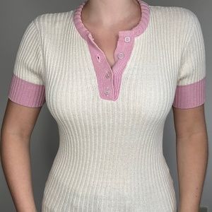 Vintage Short sleeve knit shirt